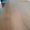 table basse en noyer et chêne