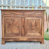 buffet ancien en bois 19e style Louis Philippe