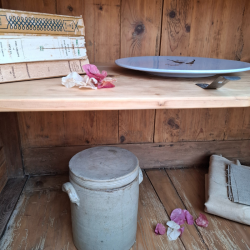 buffet ancien en bois 19e style Louis Philippe