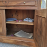 buffet ancien en bois 19e style Louis Philippe