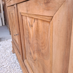buffet ancien en bois 19e style Louis Philippe
