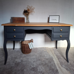 bureau noir fusain