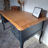 bureau noir fusain
