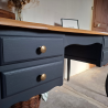 bureau noir fusain