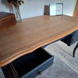bureau noir fusain