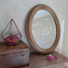 Miroir décoratif en bois
